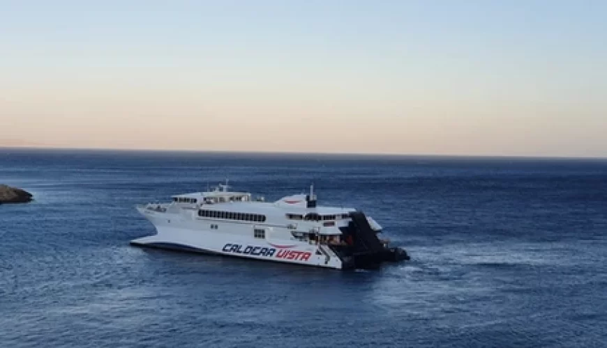 Crete to Santorini Ferry Information